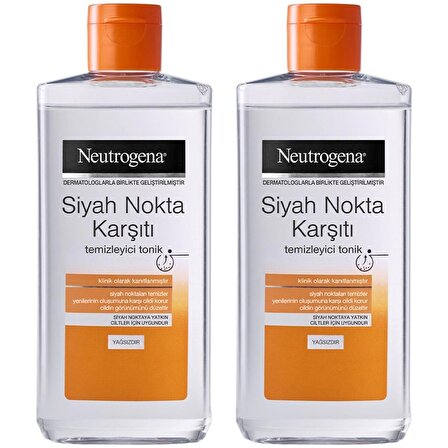 Neutrogena Siyah Nokta Karşıtı Temizleyici Tonik 200 Ml 2 Adet