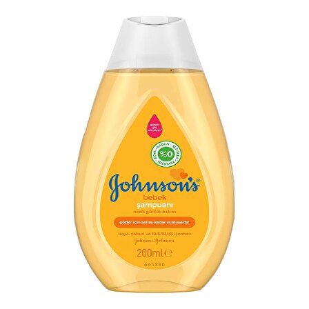 Johnson's Baby Göz Yakmayan Çiçek Özlü Bebek Şampuanı 200 ml