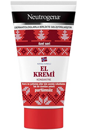 Neutrogena El Kremi Konsantre Parfümsüz 75 Mll