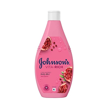 Johnson's Vita Rich Nar Çekirdeği İle Canlandırıcı Duş Jeli 400 ml