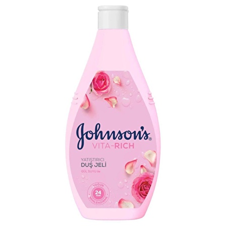 Johnson's Vita Rich Gül Suyu İle Yatıştırıcı Duş Jeli 400 ml