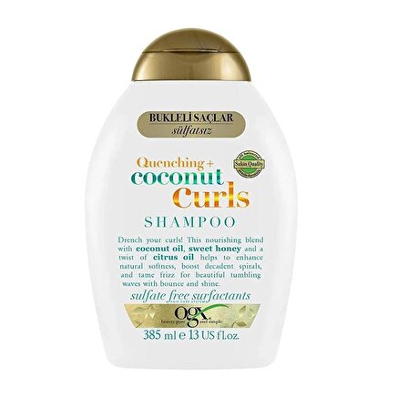 Ogx Coconut Curls Saç Kremi 385 Ml