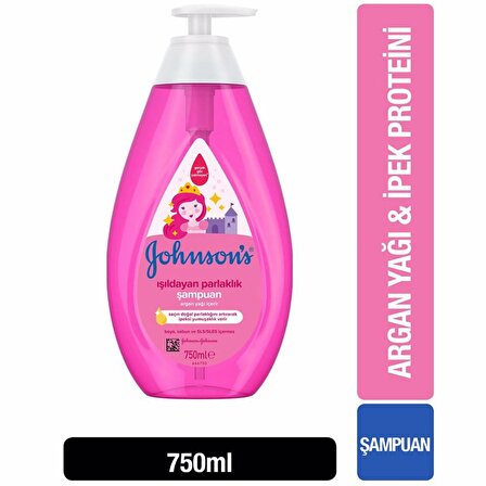 Johnson's Baby Işıldayan Parlaklık Göz Yakmayan Argan Özlü Bebek Şampuanı 750 ml