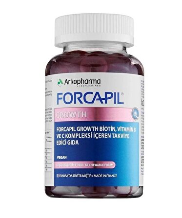 Forcapil Growth 60 Gummies