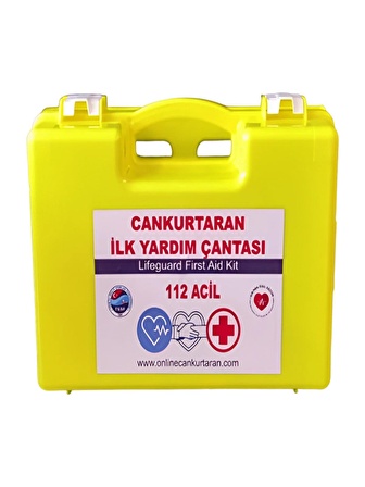 Cankurtaran Ilk Yardım Çantası Pvc ( Yönetmeliğe Uygun )