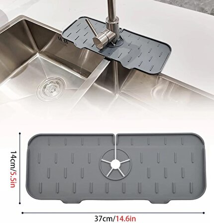 Mutfak Banyo Lavabo Kenarı Silikon Matı