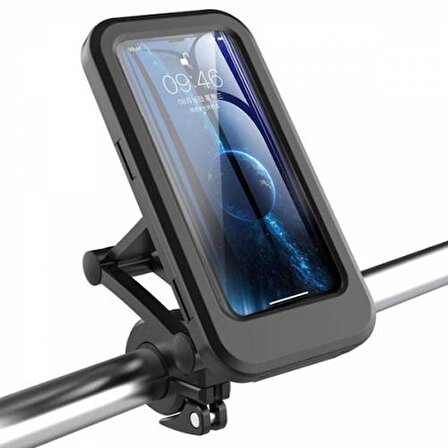 Coofbe Ayarlanabilir Su Geçirmez Motosiklet Bisiklet Telefon Tutucu Bisiklet Telefon Tutucu 7 inc