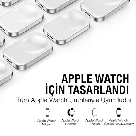 Coofbe Super Şarj Manyetik Apple Watch Şarj Apple Watch 4 5 6 7 8 Şarj Başlığı Apple Watch Şarj Başlık