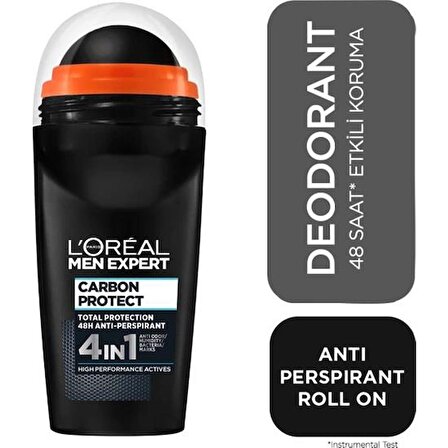 Loreal Men Expert Roll On Carbon Protect 50 Ml