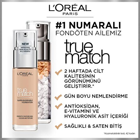 Loreal True Match Fondöten C2 Apricot IV