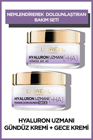 Loreal Paris Hyaluron Yaşlanma Karşıtı Hyalüronik Asit Kolajen 30 Yaş + Gece-Gündüz Yüz ve Boyun Kremi 50 ml 