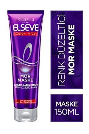 Loreal Elseve Color Vive Turunculaşma Karşıtı Mor Maske 150ml