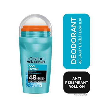 Loreal Expert Pudrasız Erkek Roll-On Deodorant 50 ml