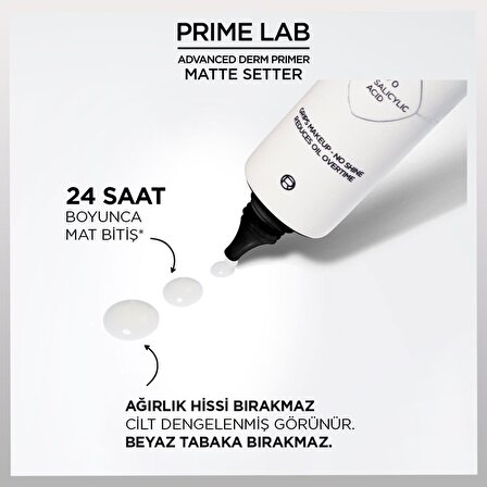 L'Oréal Paris Prime Lab Doğal Matlaştırıcı 30 ml Makyaj Bazı