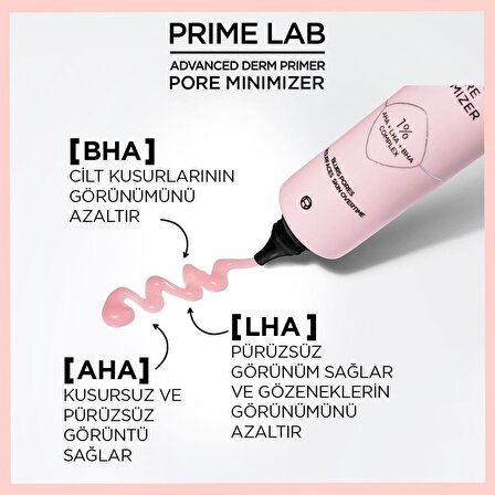 L'Oréal Paris Prime Lab Mat Gözenek Küçültücü 30 ml Makyaj Bazı