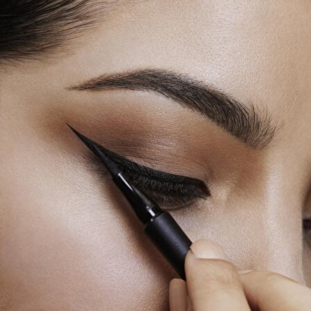 Kahverengi Likit Eyeliner - Hyper Precise All Day Liquid Eyeliner Brown 3600531047795