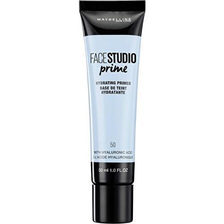 Maybelline New York Face Studio Prime 50 Doğal Nemlendirici 30 ml Makyaj Bazı