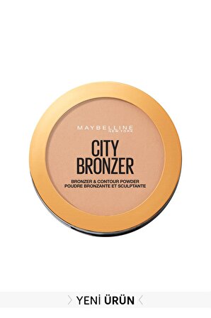 Maybelline City Bronze 200 Medium Cool Orta, Soğuk Ton Bronzlaştırıcı & Kontür Pudrası
