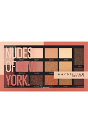 Maybelline New York Göz Farı Paleti - Nudes Of 3600531592974New York Far Eye Palette