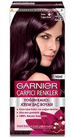 Garnier Çarpıcı Renkler Saç Boyası 3-16 Yoğun Küllü Kızıl