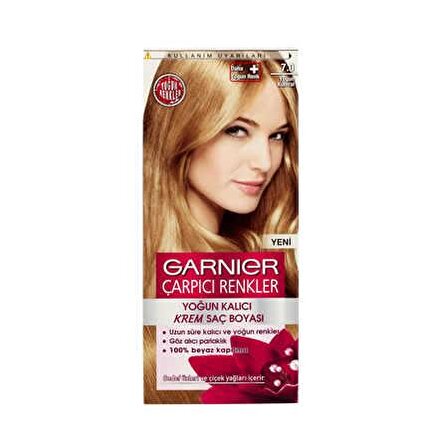 Garnier Çarpıcı Renkler Saç Boyası 7-0 Yoğun Kumral