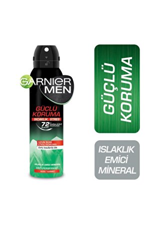 Garnier Güçlü Koruma Antiperspirant Ter Önleyici Leke Yapmayan Erkek Sprey Deodorant 150 ml
