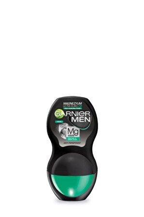 Garnier Magnezyum Antiperspirant Ter Önleyici Leke Yapmayan Erkek Roll-On Deodorant 50 ml
