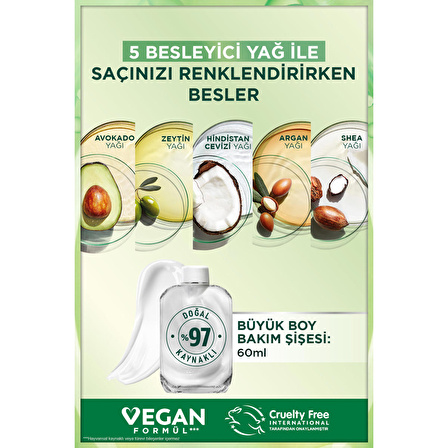 Garnier Nutrisse Yoğun Besleyici Kalıcı Krem Saç Boyası 6N Doğal Koyu Kumral