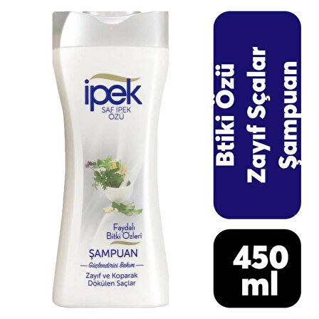 İpek Şampuan 450 ml Faydalı Bitki Özleri