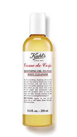 Kiehl's Creme de Corps Smoothing Oil-to-Foam Body Cleanser 250 ML 