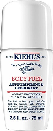 Kiehl's Body Fuel Erkekler Için Terleme ve Kokuya Karşı 48 Saat Koruyucu Deodorant 75 ml