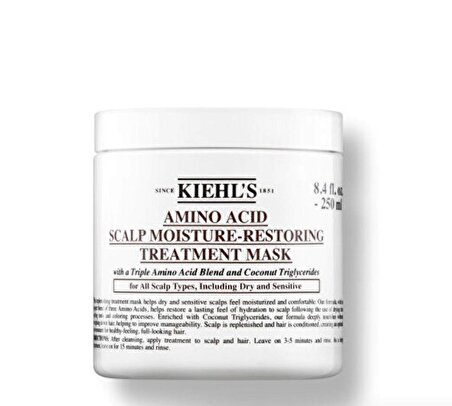 Kiehl's Amino Acid Scalp Moisture-Restoring Treatment Mask 200 ML 