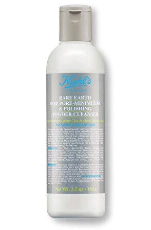 Kiehl's Rare Earth Deep Pore-Minimizing & Polishing Powder Cleanser 100g - Yüz Temizleme Jeli