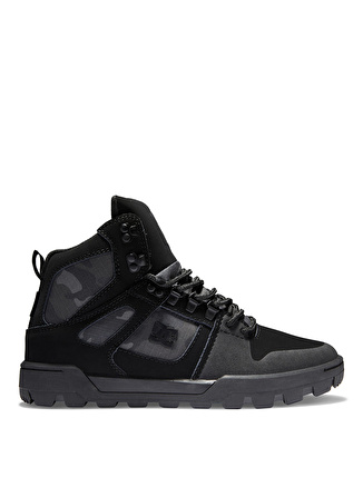 Dc Shoes Siyah Erkek Lifestyle Ayakkabı ADYB100009 PURE HIGH-TOP WR BOOT