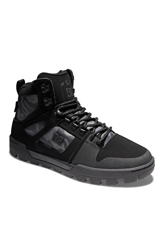 Dc Shoes Siyah Erkek Lifestyle Ayakkabı ADYB100009 PURE HIGH-TOP WR BOOT