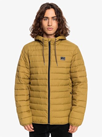 Quiksilver Sarı Erkek Kapüşonlu   Ceket EQYJK03752SCALY HOOD M JCKT