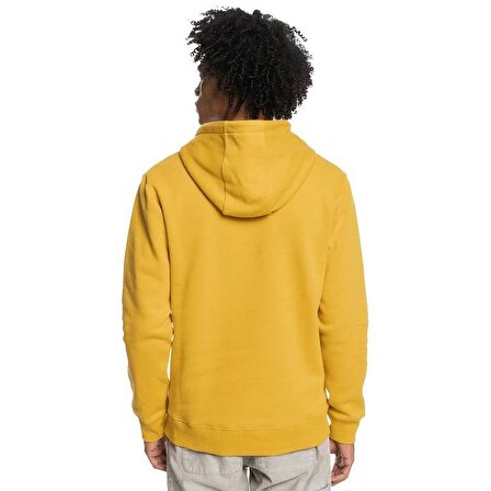 Quiksilver Sarı Erkek Kapüşonlu Sweatshirt EQYFT04450 BIG LOGO HOOD
