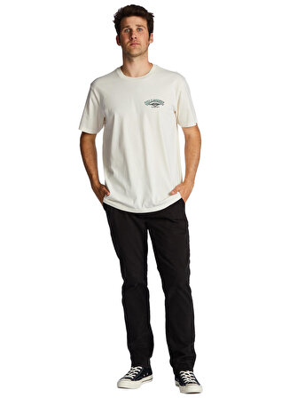 Billabong Yuvarlak Yaka Beyaz Erkek T-Shirt ABYZT01707 ARCHWAVE SS WW
