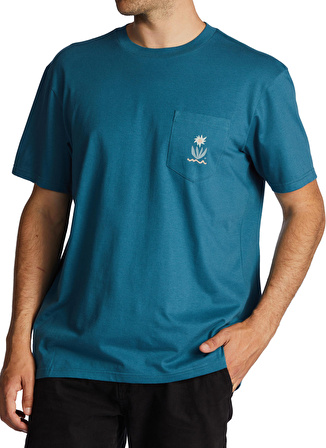 Billabong Yuvarlak Yaka Mavi Erkek T-Shirt ABYZT01716 TROPPO PKT