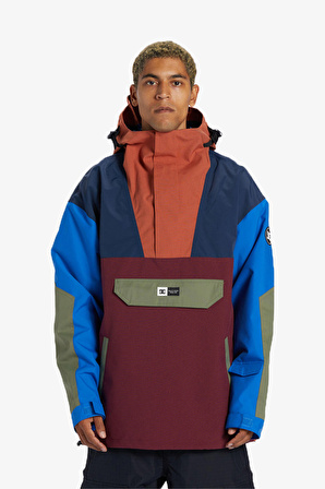 DC Anorak Erkek Çok Renkli Kayak-Snowboard Montu ADYTJ03062-XNGP