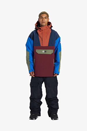 DC Anorak Erkek Çok Renkli Kayak-Snowboard Montu ADYTJ03062-XNGP