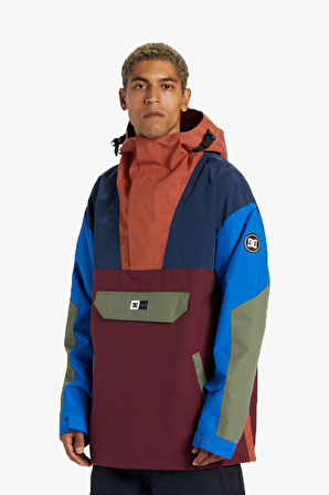 DC Anorak Erkek Çok Renkli Kayak-Snowboard Montu ADYTJ03062-XNGP