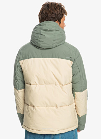 Quiksilver Krem Erkek Kapüşon Yaka Ceket EQYJK03970 Nomad Jacket