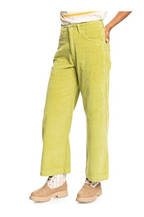 Roxy Erjnp03523 Ls Tekstil Pantolon Yeşil Kadın Pantolon
