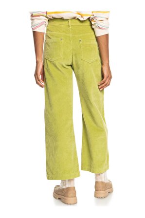 Roxy Erjnp03523 Ls Tekstil Pantolon Yeşil Kadın Pantolon