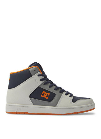 Dc Shoes Gri Erkek Deri Lifestyle Ayakkabı ADYS100743-NGH MANTECA 4 HI