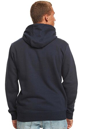 Quıksılver Ls Tekstil Sweatshırt Navy Blazer Erkek Sweatshirt