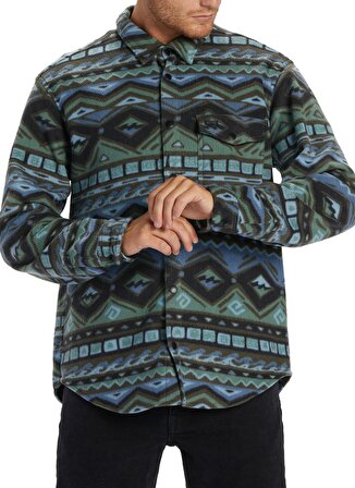 Billabong Siyah Erkek Gömlek ABYFT00101 Furnace Flannel