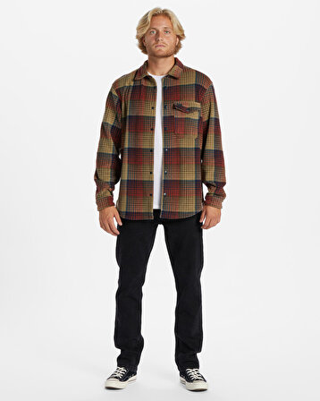 Billabong FURNACE FLANNEL Kahverengi Erkek Gömlek