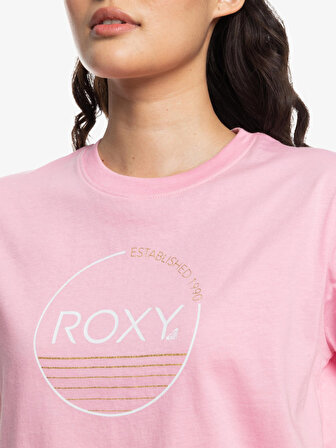 Roxy NOON OCEAN Pembe Kadın Tshirt